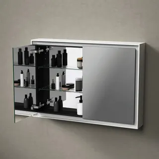 Duravit L-Cube SPS 1000x155x700mm, Version: Sensor, Anzahl Türen: 2 – Bild 2