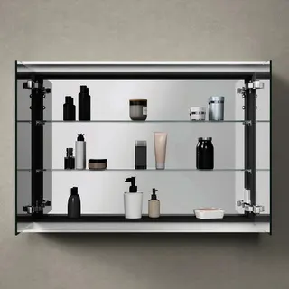 Duravit L-Cube SPS 1000x155x700mm, Version: Sensor, Anzahl Türen: 2 – Bild 3