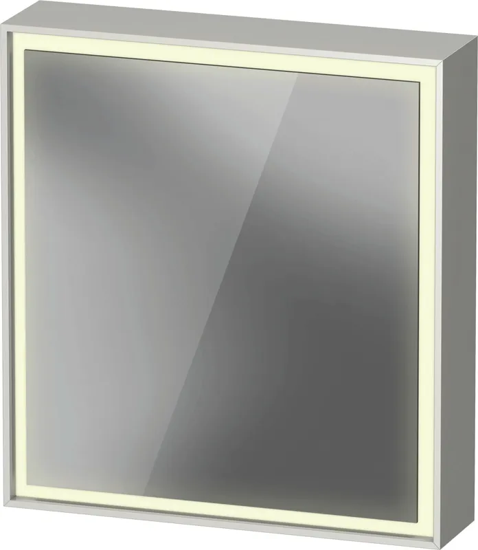 Duravit L-Cube SPS 650x155x700mm, Türanschlag R, Weiß