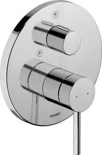 Duravit Circle Einheb. Brausemischer UP,Rund Umstellvent.,Kermikmischsys., Chrom HG
