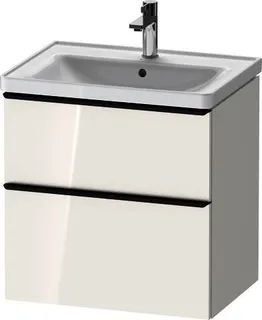 Duravit D-Neo WTU,Ausz:1,Schubk:1,GR:Dia.Schw 634x452x625mm,Wandh,Weiß Hochglanz,Dek.