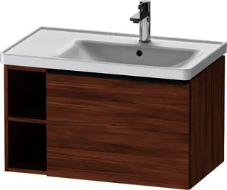 Duravit D-Neo WTU,Wdh,AZ:1,Fä.LI:2,Gr:Dia.Sch 784x452x440mm,Nussbaum Matt, Dekor