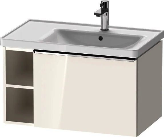 Duravit D-Neo WTU,Wdh,AZ:1,Fä.LI:2,Gr:Chrom 784x452x440mm,Weiß Hochglanz,Dekor