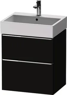 Duravit D-Neo WTU,Ausz:1,Schubk:1,GR:Chrom 584x442x625mm,Wandh,Graphit Matt,Dekor