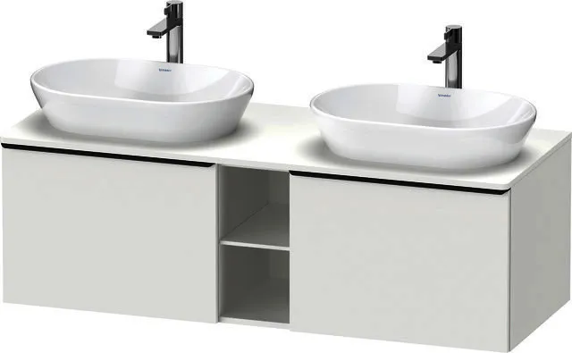 Duravit D-Neo,Kons-WTU,B,AZ:2,Fä:2,Gr:D.Schw. 1400x550x459mm,Wandh.Weiß Matt,Dekor