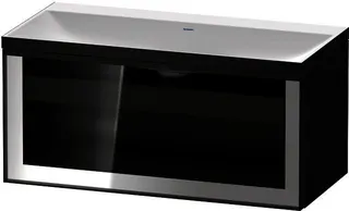 Duravit VT c-b Set,Wh,Ausz:1,o.HL,Grl:Graphit 1000x479x443mm,F:Pars.Grau,K:Eiche Schw