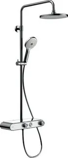 Duravit Duschsyst.Shelf 1050, Brausethermst. Chrom Weiß Hochglanz – Bild 2