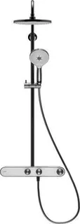 Duravit Duschsyst.Shelf 1050, Brausethermst. Chrom Weiß Hochglanz – Bild 3