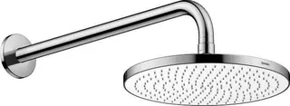 DU Kopfbrausenset Minus Flow, D230, Rund Brausearm 410mm, Chrom HG