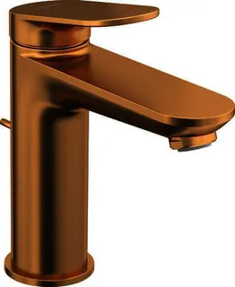 Duravit Wave Einhebel-Waschtisch-Mischer M mit Zugstange, Bronze Gebürstet