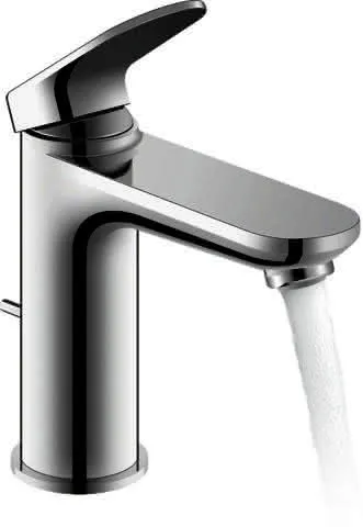 Duravit Wave Einhebel-Waschtisch-Mischer M mit Zugstange, Chrom HG