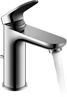 Duravit Wave Einhebel-Waschtisch-Mischer M mit Zugstange, Chrom HG