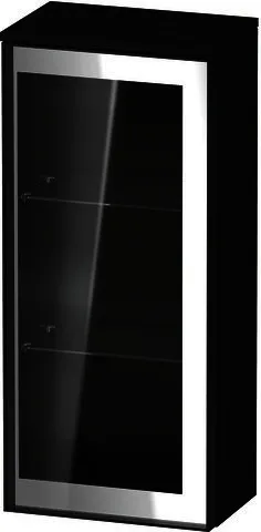Duravit Vitrium,HS,TA:RE,Eiche Schwarz Dekor 400x262x899mm,FR:Parsolglas,Grl:Graphit