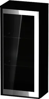 Duravit Vitrium,HS,TA:RE,Eiche Schwarz Dekor 400x262x899mm,FR:Parsolglas,Grl:Graphit
