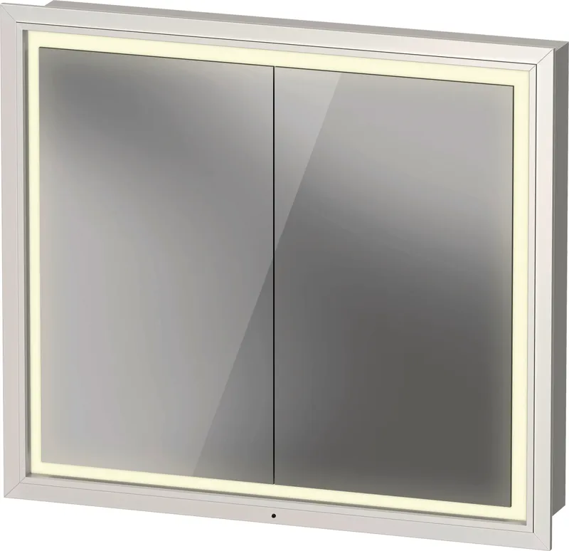Duravit L-Cube SPS 800x155x700mm, LED, Weiß