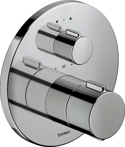 Duravit Thermostat Unterputz,Rund Verbrauer 2, Chrom HG
