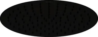 Duravit Kopfbrause D300, Rund, Rain Schwarz Matt – Bild 1