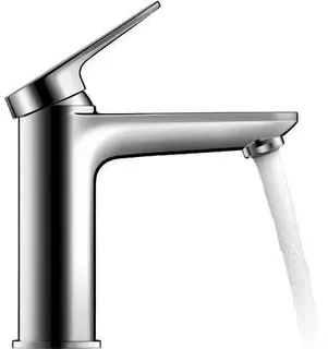Duravit Wave Einhebel-Waschtisch-Mischer M,FreshStart ohne Zugstange, Chrom HG