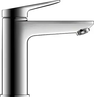 Duravit Wave Einhebel-Waschtisch-Mischer M,FreshStart ohne Zugstange, Chrom HG – Bild 4