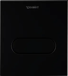 Duravit DuraSys A1 Betät.-Pl.mech. f. Urinal Aufgesetzt, Schwarz Matt