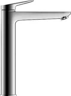 Duravit Wave Einhebel-Waschtisch-Mischer XL ohne Zugstange, Chrom HG – Bild 3