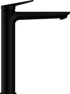 Duravit Wave Einhebel-Waschtisch-Mischer XL ohne Zugstange, Schwarz Matt – Bild 2