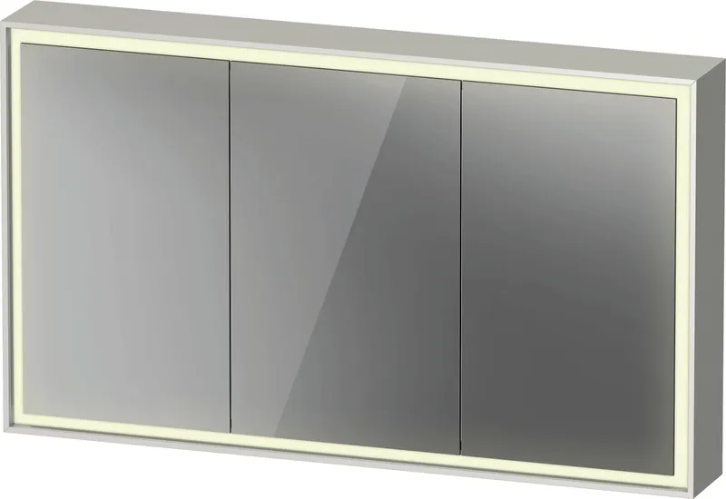 Duravit L-Cube SPS 1200x155x700mm, Version: Sensor, Anzahl Türen: 3