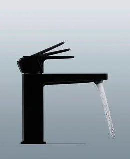 Duravit Manhattan Einh-Waschtisch-Mischer M, mit Zugstange, Schwarz Matt – Bild 5