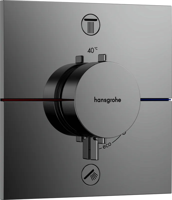 Hansgrohe Thermostat UP ShowerSelect Comfort E Fertigset 2 Verb.m.Sicherungskombi. chr
