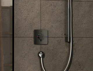 Hansgrohe Thermostat UP ShowerSelect Comfort Q Fertigset 1 Verbraucher chrom – Bild 5