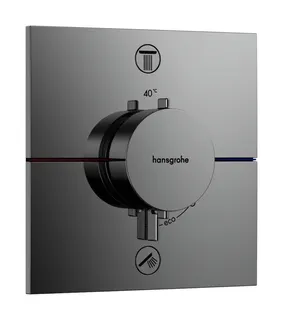 Hansgrohe Thermostat UP ShowerSelect Comfort E Fertigset 2 Verbraucher chrom – Bild 2