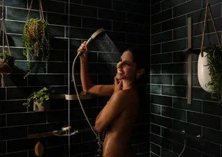 Hansgrohe Textilbrauseschlauch Designflex Planet Edition 1600mm Sand recycelt – Bild 4