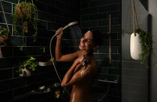 Hansgrohe Textilbrauseschlauch Designflex Planet Edition 1600mm Sand recycelt – Bild 5