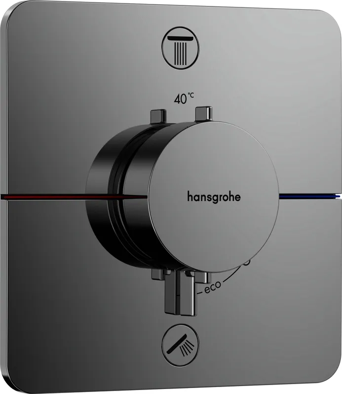 Hansgrohe Thermostat UP ShowerSelect Comfort Q Fertigset 2 Verb.m.Sicherungskombi. chr