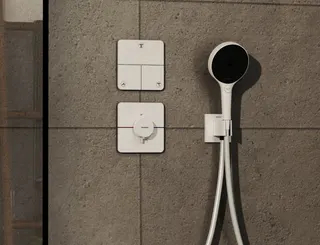 Hansgrohe Absperrvent.UP ShowerSelect Comfort Q Fertigset 3 Verbraucher chrom – Bild 5