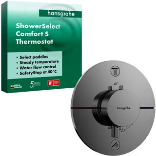 Hansgrohe Thermostat UP ShowerSelect Comfort S Fertigset 2 Verbraucher chrom