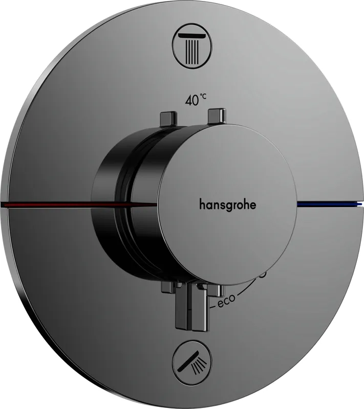 Hansgrohe Thermostat UP ShowerSelect Comfort S Fertigset 2 Verb.m.Sicherungskombi. chr