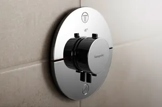 Hansgrohe Thermostat UP ShowerSelect Comfort S Fertigset 2 Verbraucher chrom – Bild 5