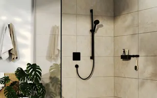 Hansgrohe Mischer Unterputz 1 Verbraucher DuoTurn Q mattschwarz – Bild 3