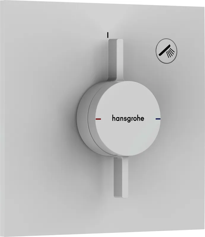Hansgrohe Mischer Unterputz 1 Verbraucher DuoTurn E mattweiss