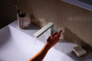 Hansgrohe WTM 110 Tecturis E Fine CoolStart mit Push-Open Ablaufgarnitur MW – Bild 5