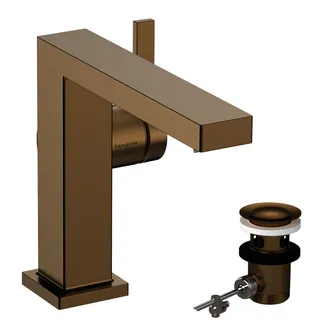 Hansgrohe WTM 110 Tecturis E Fine CoolStart mit Zugstangen-Ablaufgarnitur BBR – Bild 3