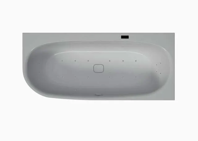 Hoesch WP iSensi Eck 1800x800 Monolith re. Befüllung Weiß, iSensi Syst., Motor rechts