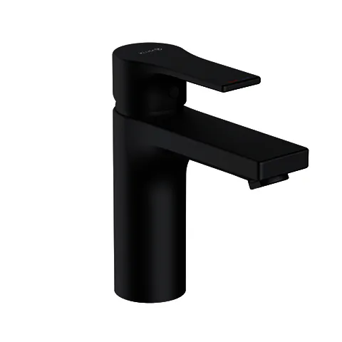Waschtisch-EHM100mm, mit Push Open trend4YOU 2.0, mattschwarz
