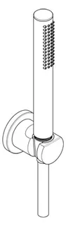 KLUDI NOVA FONTE Puristic Wannen/Brause-Set 1S mattweiß – Bild 4