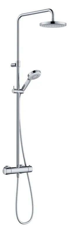 KLUDI-DIVE DIVE S 3S Thermostat Dual Shower System chrom