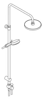 KLUDI-DIVE Dual Shower System Dive S 3S chrom – Bild 3