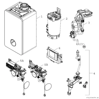 BOSCH Gas-Brennwertgerät, wandhängend GC5300iW 14 P 23 inkl. Ausdehnungsgefäß – Bild 2