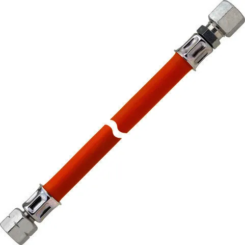 Schlauchleitung Gas 9x3,5 PS10bar G1/4LH UEM x RVS12 x 400