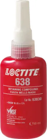 Dichtmittel Loctite 638 aushaertend 50 ml